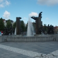 Beeldengroep met fontein